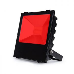 Projecteur led Rouge pour eclairage de grue de chantier